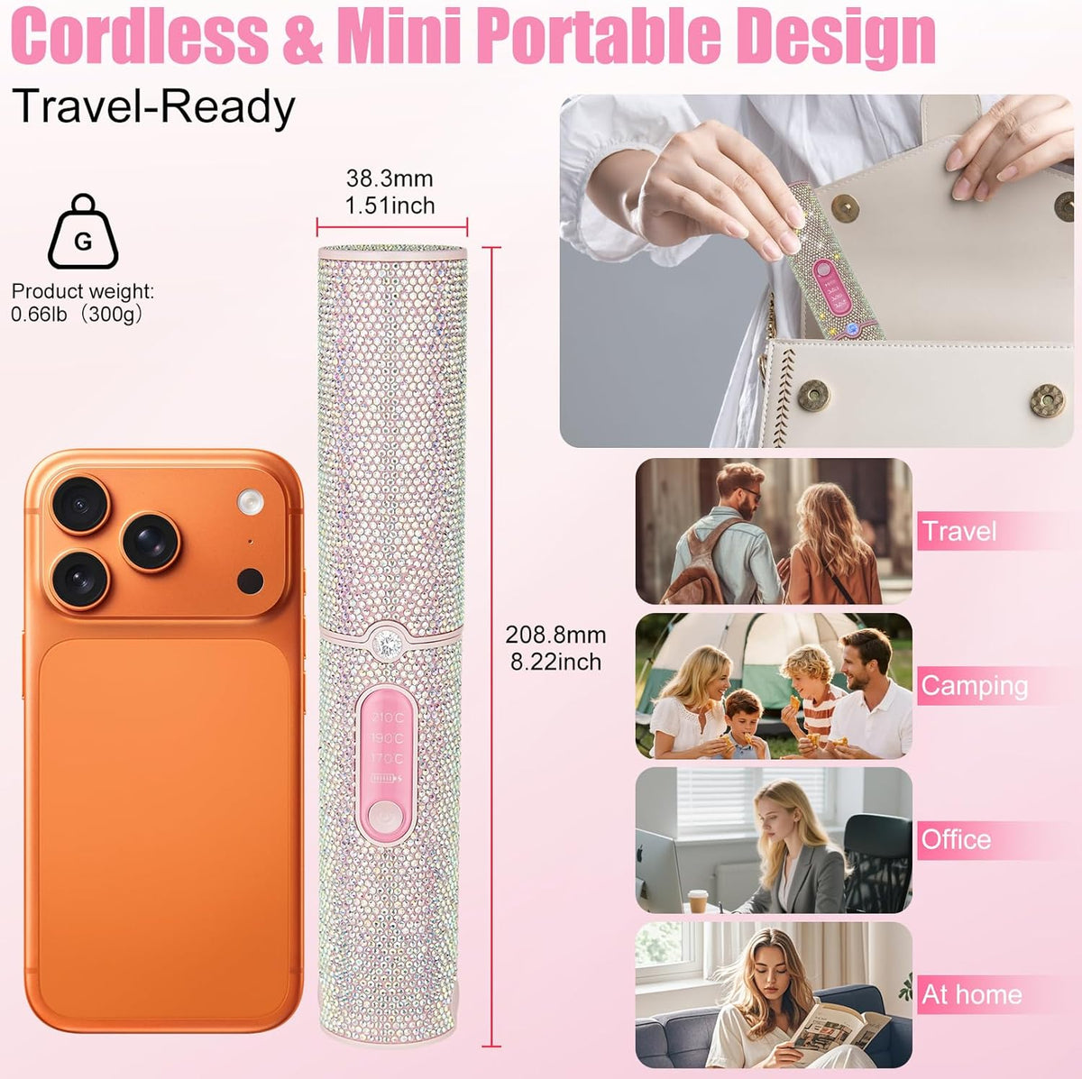 Glam Sparkle Hair Styler